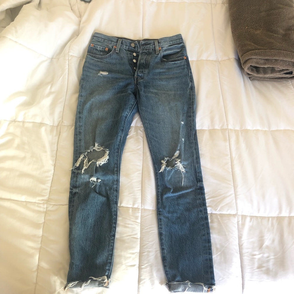 Levi’s 501 jeans with button fly